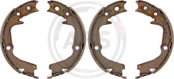 Тормозные колодки (стояночная тормозная система) ABS задние для Subaru Outback III 2003-2009. Артикул 9324