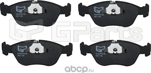 (Производитель  GPARTS) GParts Тормозные колодки, передние ПРОИЗВОДИТЕЛЬ GParts. Артикул VO30793799