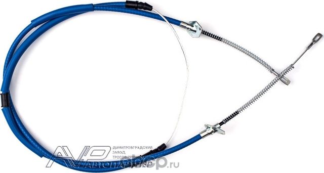 Трос ручного тормоза ВАЗ 2101-07 (2485 мм) (2101-3508180 ) (серия Фирменный) Ав (Автопартнер). Артикул AVPRT2101180F