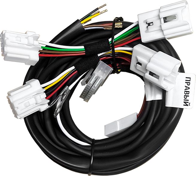 Штатная электрика фаркопа Концепт Авто 7-контактная без блока для Toyota Corolla седан E140/E150 2006-2013. Артикул KA CW 71 115 012