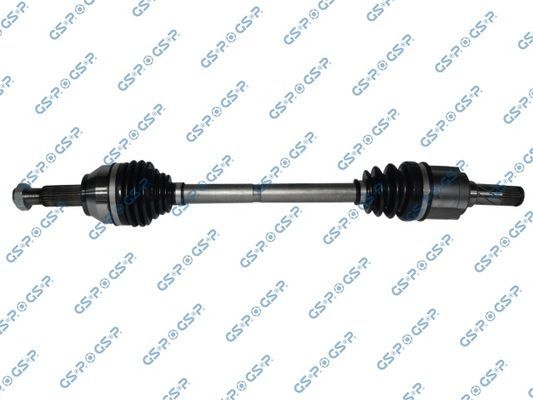 Полуось (привод в сборе, приводной вал) GSP передняя левая для Mazda 2 II (DE) 2007-2015. Артикул 218473
