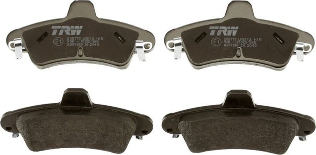 Тормозные колодки TRW задние для Ford Cougar 2000-2001. Артикул GDB1580