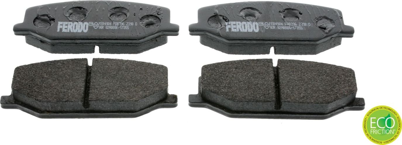 Тормозные колодки Ferodo Premier Eco Friction. Артикул FDB396