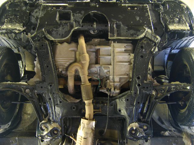 Защита Мотодор для картера, КПП Honda Odyssey II 1999-2004. Артикул 00819