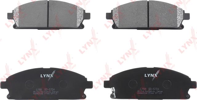 Тормозные колодки LYNXauto. Артикул BD-5704