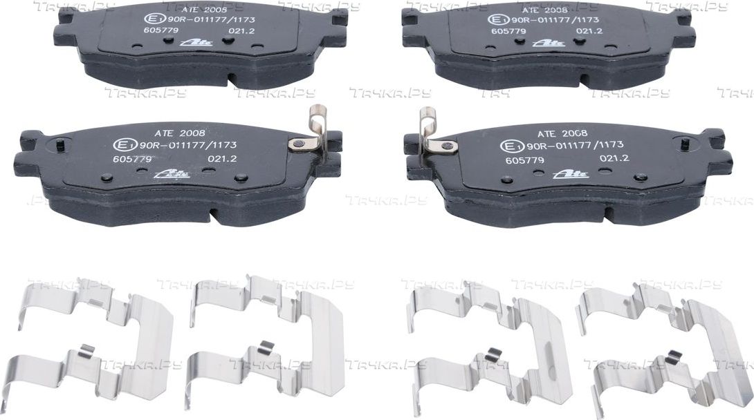 Тормозные колодки ATE передние для Hyundai Accent III 2005-2010. Артикул 13.0460-5779.2