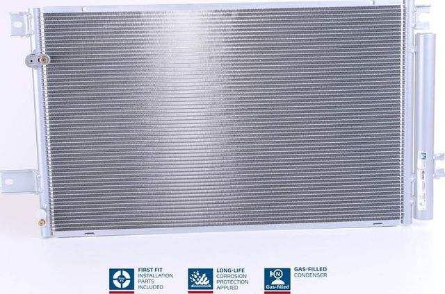 Радиатор кондиционера (конденсатор) Nissens (алюминий) для Toyota Avensis II 2005-2008. Артикул 940022