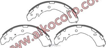 КОЛОДКИ ТОРМ. БАРАБАН. (Aiko). Артикул FN6741