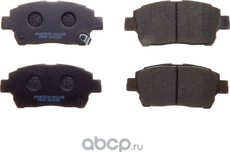 Колодки тормозные (Avantech). Артикул AV1106