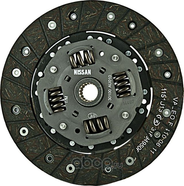 Диск сцепления Nissan. Артикул 30100AU010
