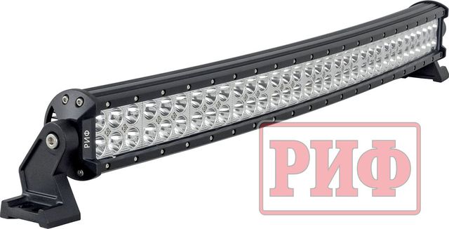 Фара дальнего света РИФ 788 мм 198W LED (изогнутая). Артикул SM-21X-198P