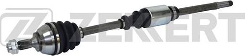 Полуось (привод в сборе, приводной вал) Zekkert. Артикул AW-4564