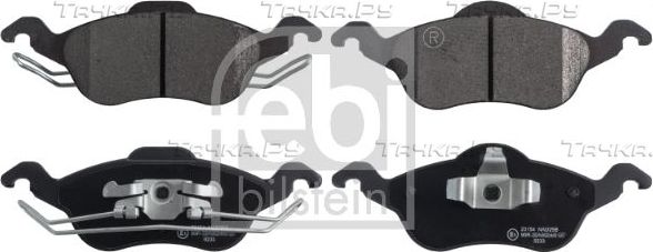 Тормозные колодки Febi Bilstein передние для Ford Focus I 1998-2005. Артикул 16279