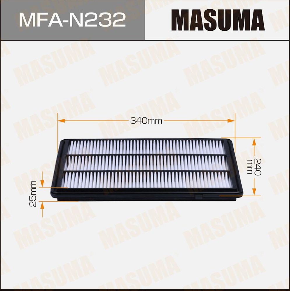 Воздушный фильтр Masuma. Артикул MFA-N232