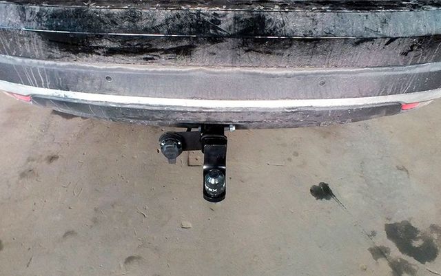 Фаркоп Baltex для Honda Pilot III 2016-2026. Быстросъемный крюк. Артикул 09337032