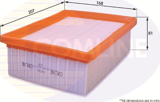 Воздушный фильтр Comline для Peugeot Partner I 2002-2015. Артикул EAF541