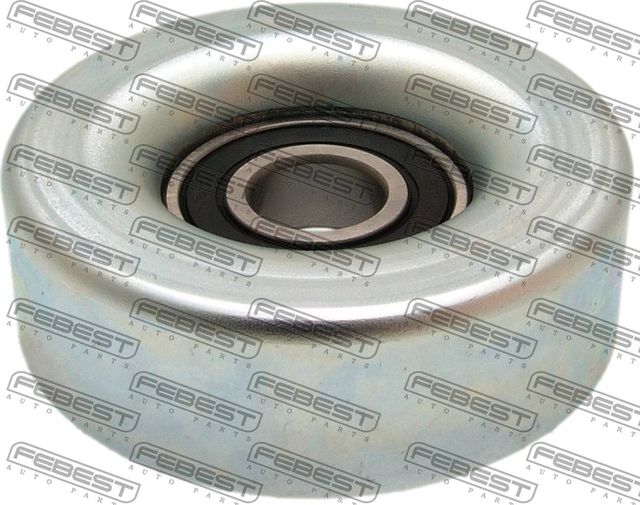 Натяжной ролик (натяжитель) приводного поликлинового ремня Febest. Артикул 0387-GD