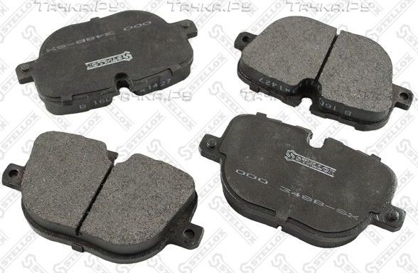 Тормозные колодки Stellox. Артикул 000 348B-SX