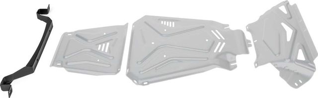 Защита алюминиевая Rival для картера, КПП и РК ВАЗ 2121 (4x4) 1977-2021. Артикул K333.6040.2