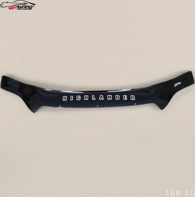 Дефлектор Vip-Tuning для капота Toyota Highlander II 2008-2010. Артикул TYA45
