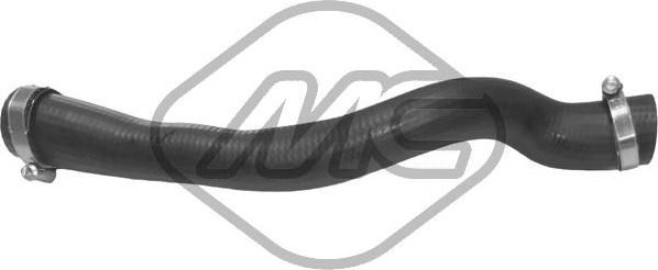 Патрубок интеркулера Metalcaucho. Артикул 09638