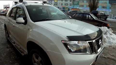 Дефлектор SIM для капота Nissan Terrano III 2014-2026. Артикул SNITER1312