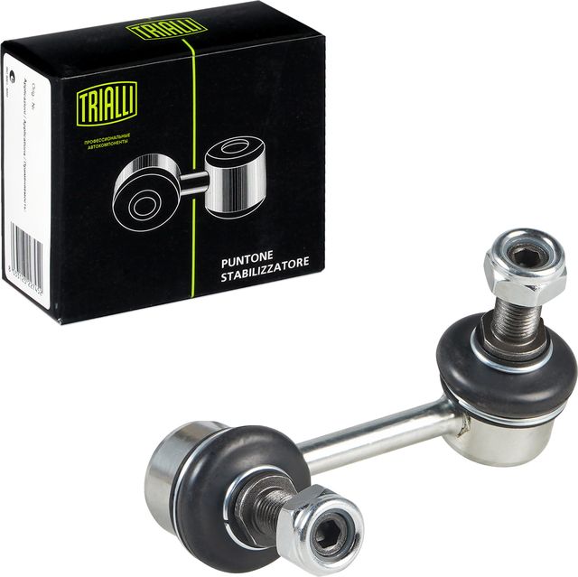 Стойка (тяга) стабилизатора Trialli (резина/металл). Артикул SP 1403