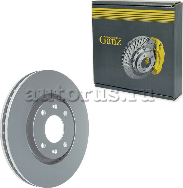Диск тормозной передний (Ganz). Артикул GIJ10014