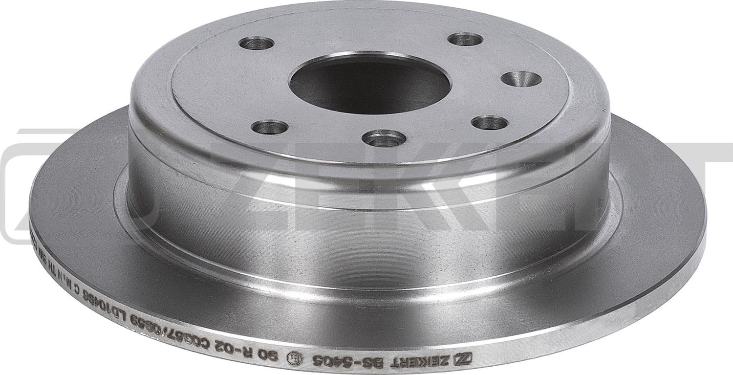 Тормозной диск Zekkert задний для Daewoo Gentra II 2013-2015. Артикул BS-5405