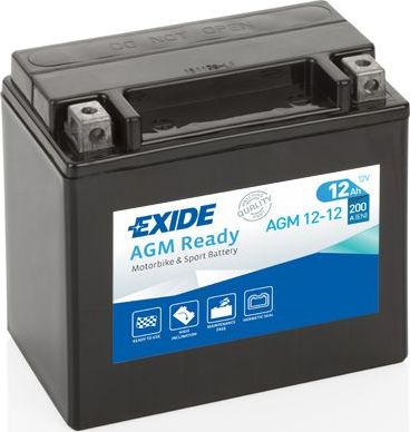 Аккумулятор Exide AGM Ready. Артикул AGM12-12