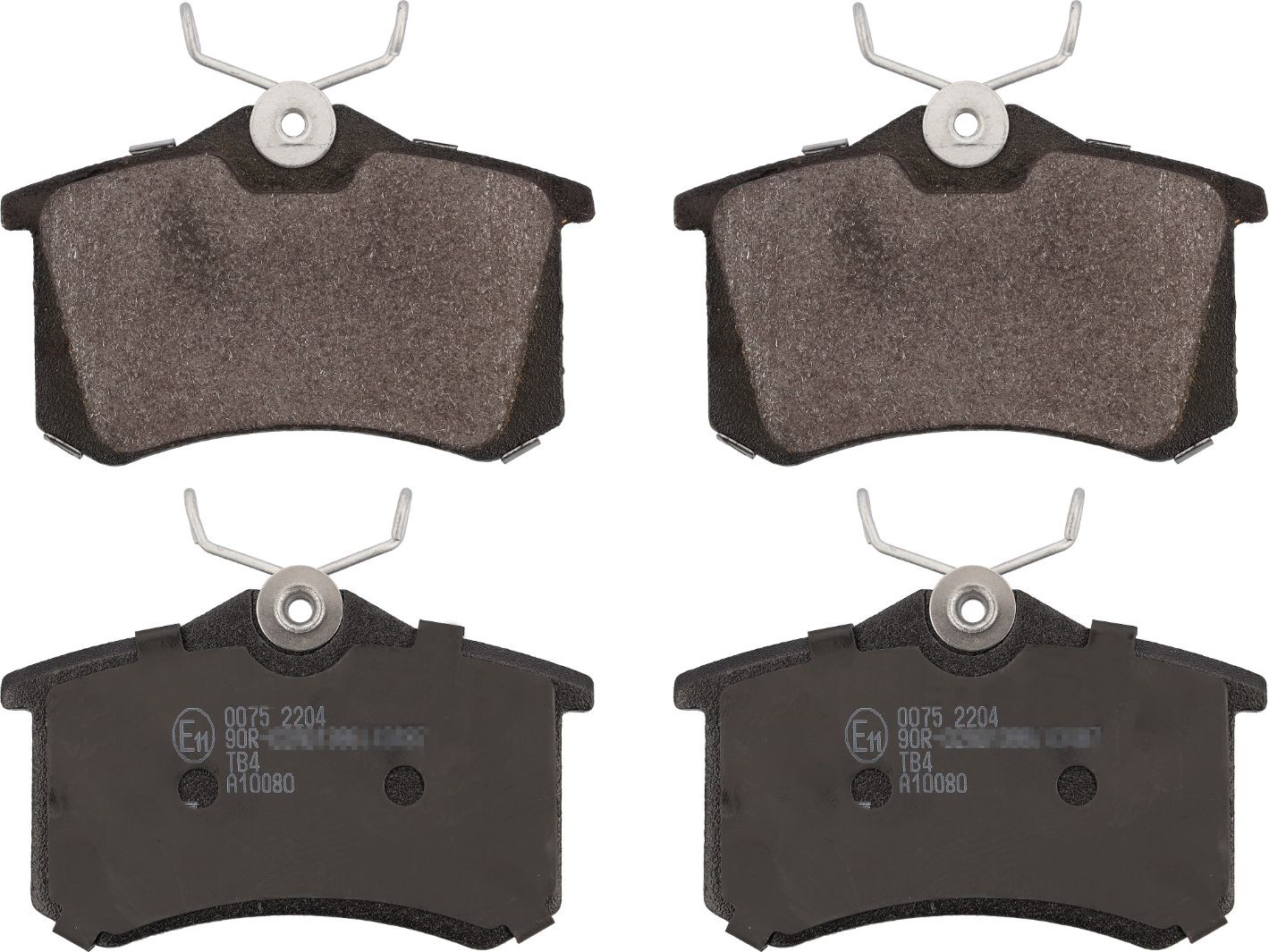 Тормозные колодки Blue Print задние для Renault Fluence I 2012-2017. Артикул ADV184206