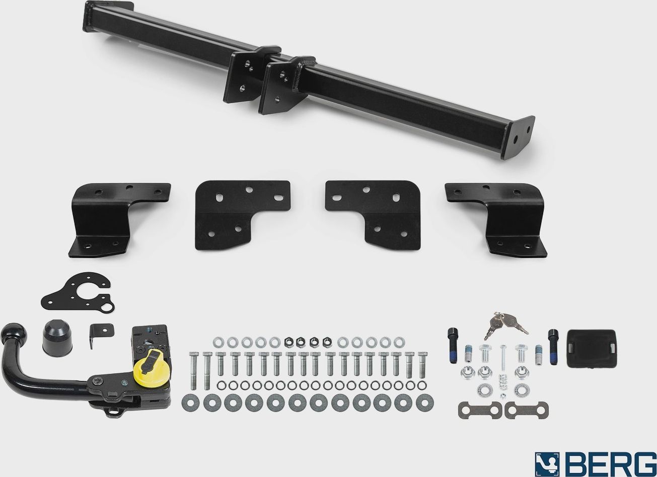 Фаркоп Berg для Jaecoo J7 2023-2026. Быстросъемное крепление. Артикул F.8211.003