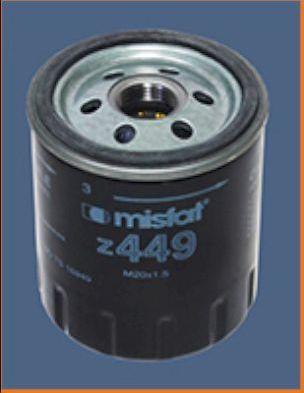 Масляный фильтр MISFAT. Артикул Z449