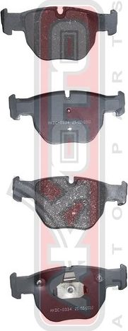 Тормозные колодки Akyoto Packing AKYOTO. Артикул AKDC-0334