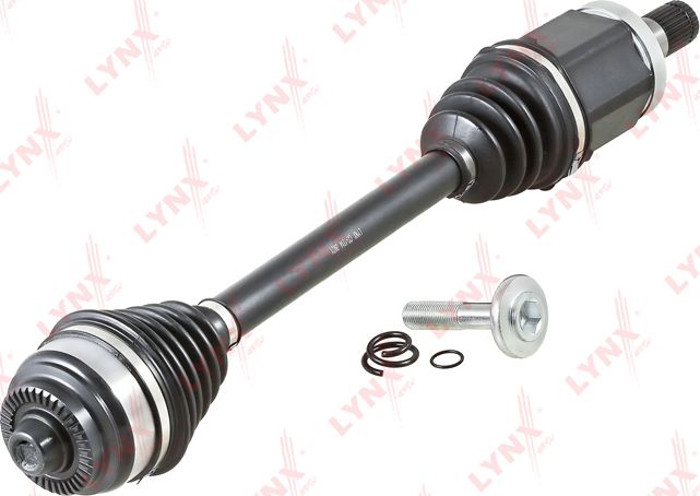 Полуось (привод в сборе, приводной вал) LYNXauto. Артикул CD-1314