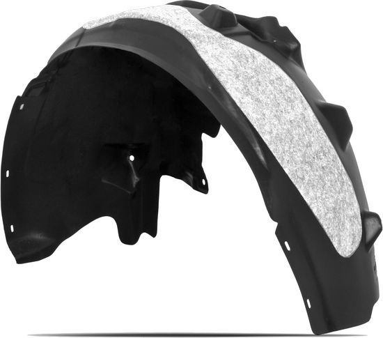 Подкрылок (локер) TOTEM передний левый с шумоизоляцией для Chevrolet Aveo II седан 2012-2026. Артикул TOTEM.S.08.15.001