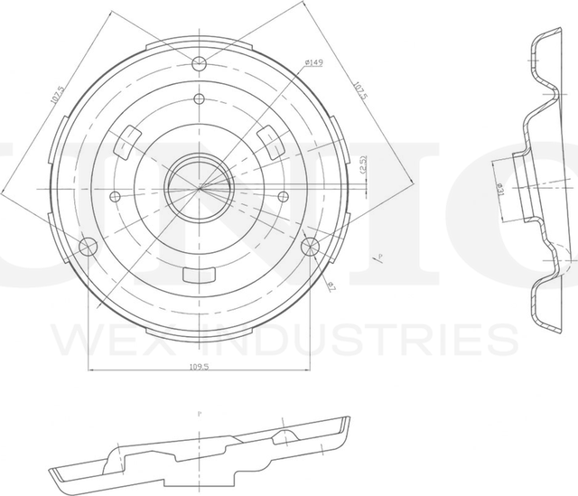 Проставка пружины подвески (Unio). Артикул RMP-16106