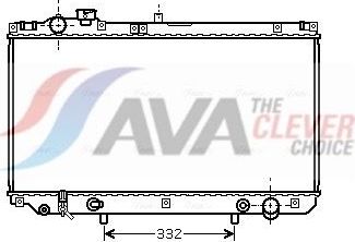 Радиатор охлаждения двигателя AVA ** CLEVER FIT ** для Lexus GS II 1997-2004. Артикул TO2313