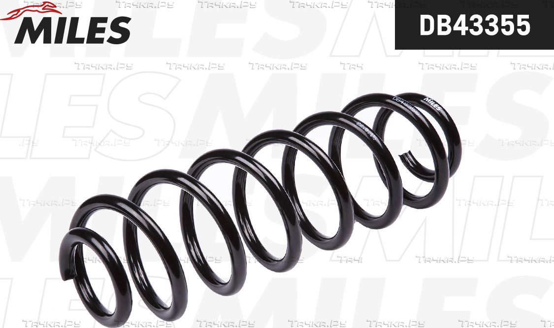 Пружина подвески Miles задняя для Skoda Octavia A5 2004-2013. Артикул DB43355