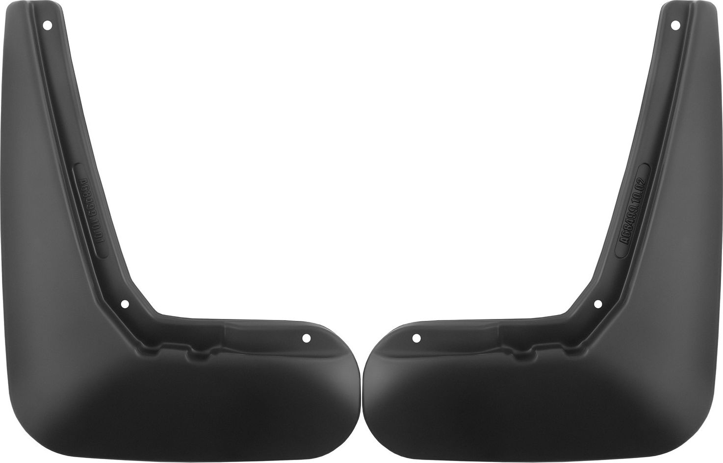 Брызговики REIN Стандарт передняя пара для GAC GS8 II 2021-2026. Артикул REIN.A68499.F13