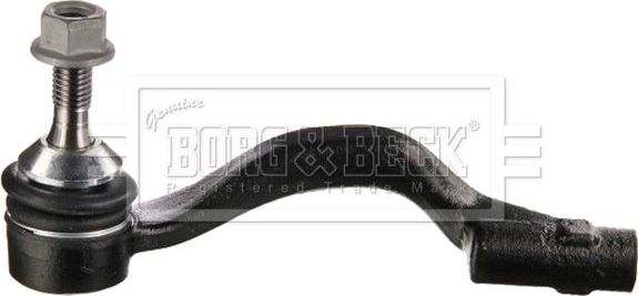 Наконечник рулевой тяги Borg & Beck левый для Jaguar F-Type I 2012-2026. Артикул BTR6107