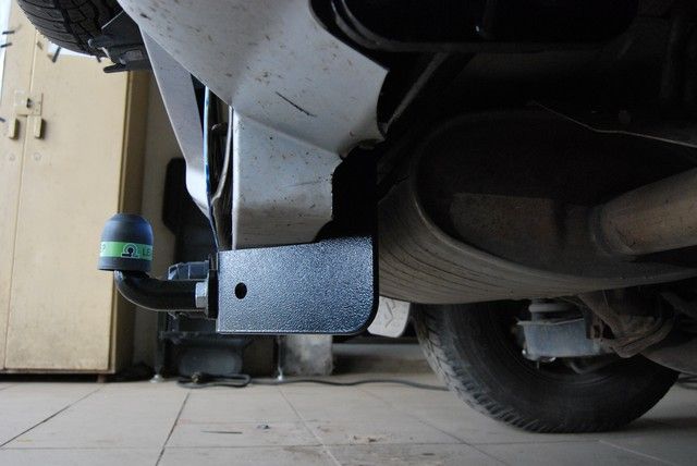 Фаркоп Лидер-Плюс для Suzuki Grand Vitara III (кроме JB420, JB424W) 5-дв. 2005-2015. Фланцевое крепление. Артикул S402-FC