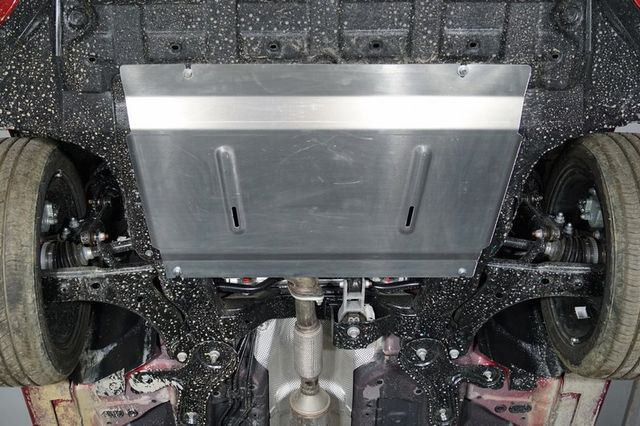 Защита алюминиевая ТСС (4 мм) для картера и КПП Jac J7 2020-2026. Артикул ZKTCC00545