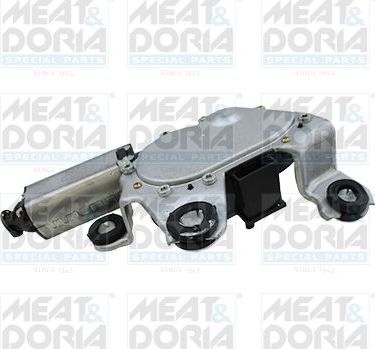 Мотор стеклоочистителя (моторчик дворников) Meat & Doria задний для Skoda Octavia A5 2004-2013. Артикул 27259