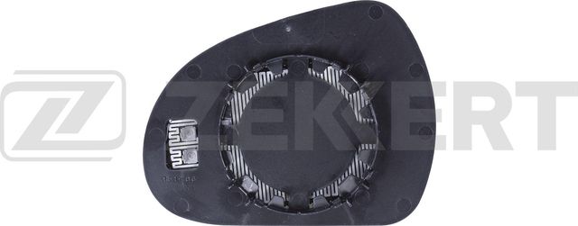 Зеркальное стекло бокового зеркала Zekkert правое для Peugeot 207 I 2006-2015. Артикул SP-1105
