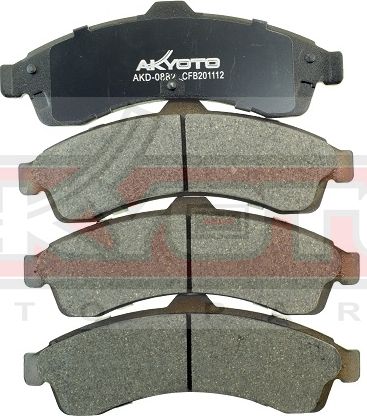 Тормозные колодки Akyoto Packing AKYOTO. Артикул AKD-0882