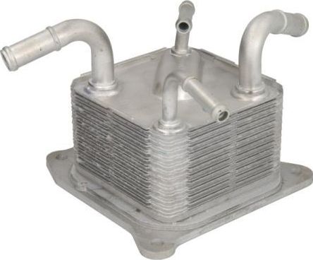 Радиатор масляный (маслоохладитель) для АКПП Thermotec (алюминий) для Nissan Tiida I 2012-2013. Артикул D41003TT