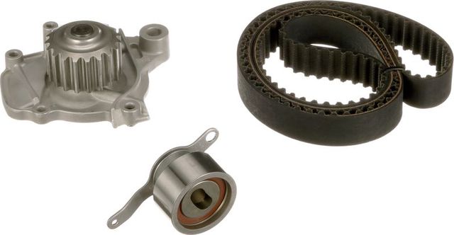 Помпа (водяной насос) с комплектом ремня ГРМ Gates PowerGrip™ для Honda Logo 1999-2001. Артикул KP15529XS