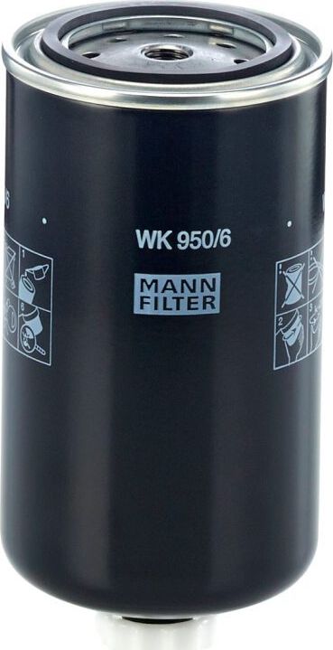 Топливный фильтр Mann-Filter. Артикул WK 950/6
