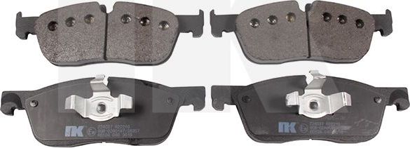 Тормозные колодки NK. Артикул 224037